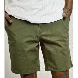 NWOT Banana Republic Aiden Shorts Men's Casual Shorts Size 36 Olive Green